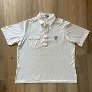 Vintage Staff by Wilson Jack Daniels White Short Sleeve Polo Shirt Men’s XL